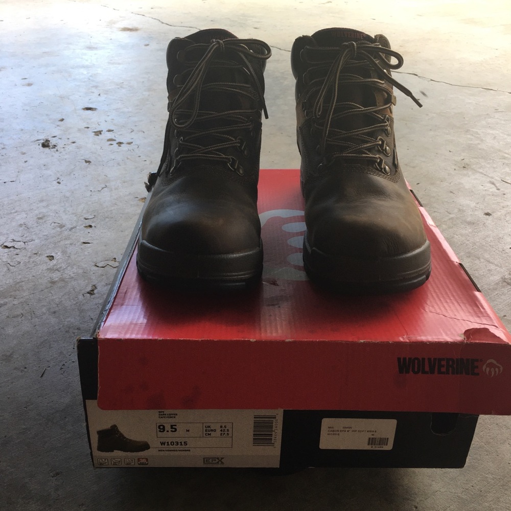Wolverine work boots - Picture 3 of 11